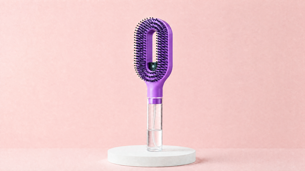 VOLUMA — Brosse Humidifiante 2-en-1