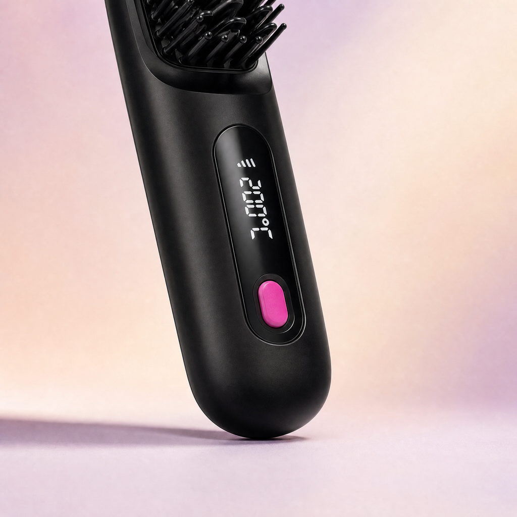 VOLUMA  — Brosse Lissante Chauffante Sans Fil