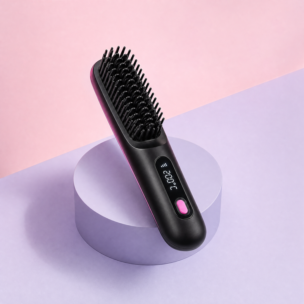 VOLUMA  — Brosse Lissante Chauffante Sans Fil